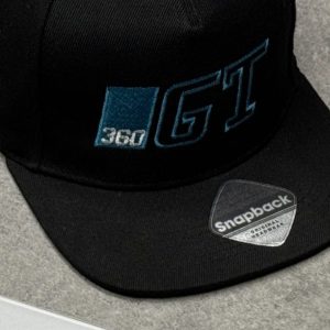 360GT UNISEX EMBROIDERED FLAT PEAK SNAPBACK CAP
